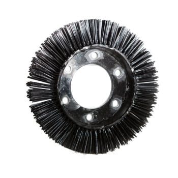 flat wire ring brush