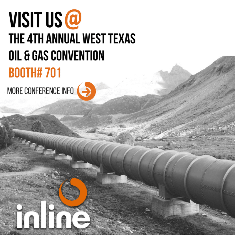 Inline Services Exhibiting at The West Texas Oil & Gas Show Booth