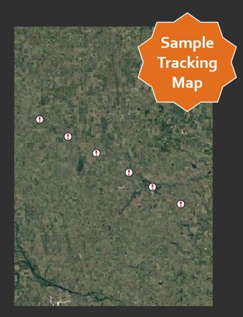 Pipeline Sentinel Tracking Map Sample