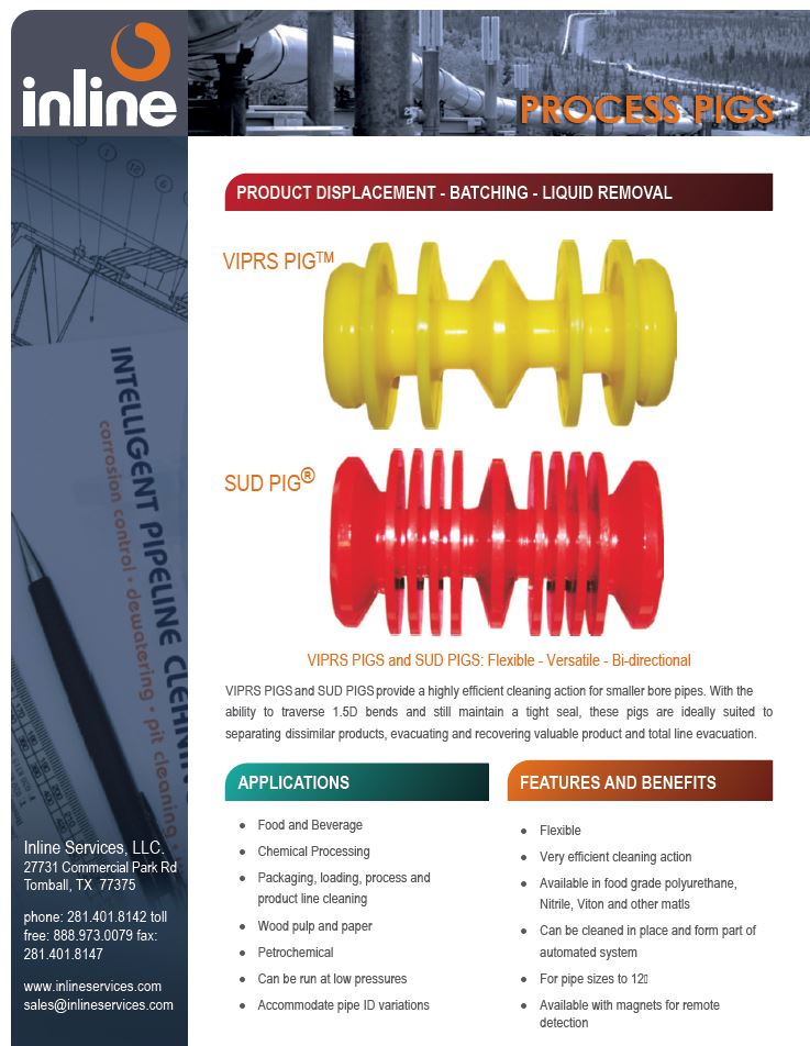 VIPRS Pig and SUD Pig 2 Datasheet